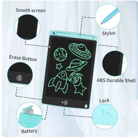 8.5 Inch LCD Writing Tablet for Kids Learning Fun clickandcartstore