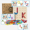 ABC Shapes Montessori Learning Sticks Educational Toy Set clickandcartstore