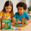 Kids Paint Number Puzzle Kit DIY Art Set clickandcartstore
