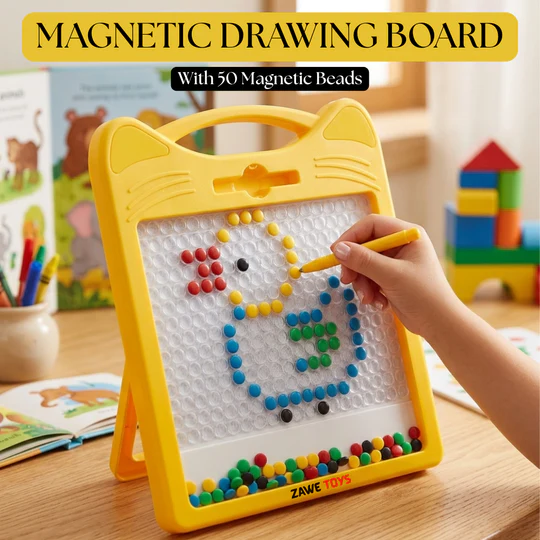 Magnetic Drawing Board Kids Erasable Creative Learning Toy clickandcartstore