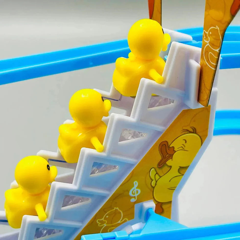 Kids DIY LED Slide Track Racing Toy – Build & Play Educational Set