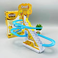 Kids DIY LED Slide Track Racing Toy – Build & Play Educational Set