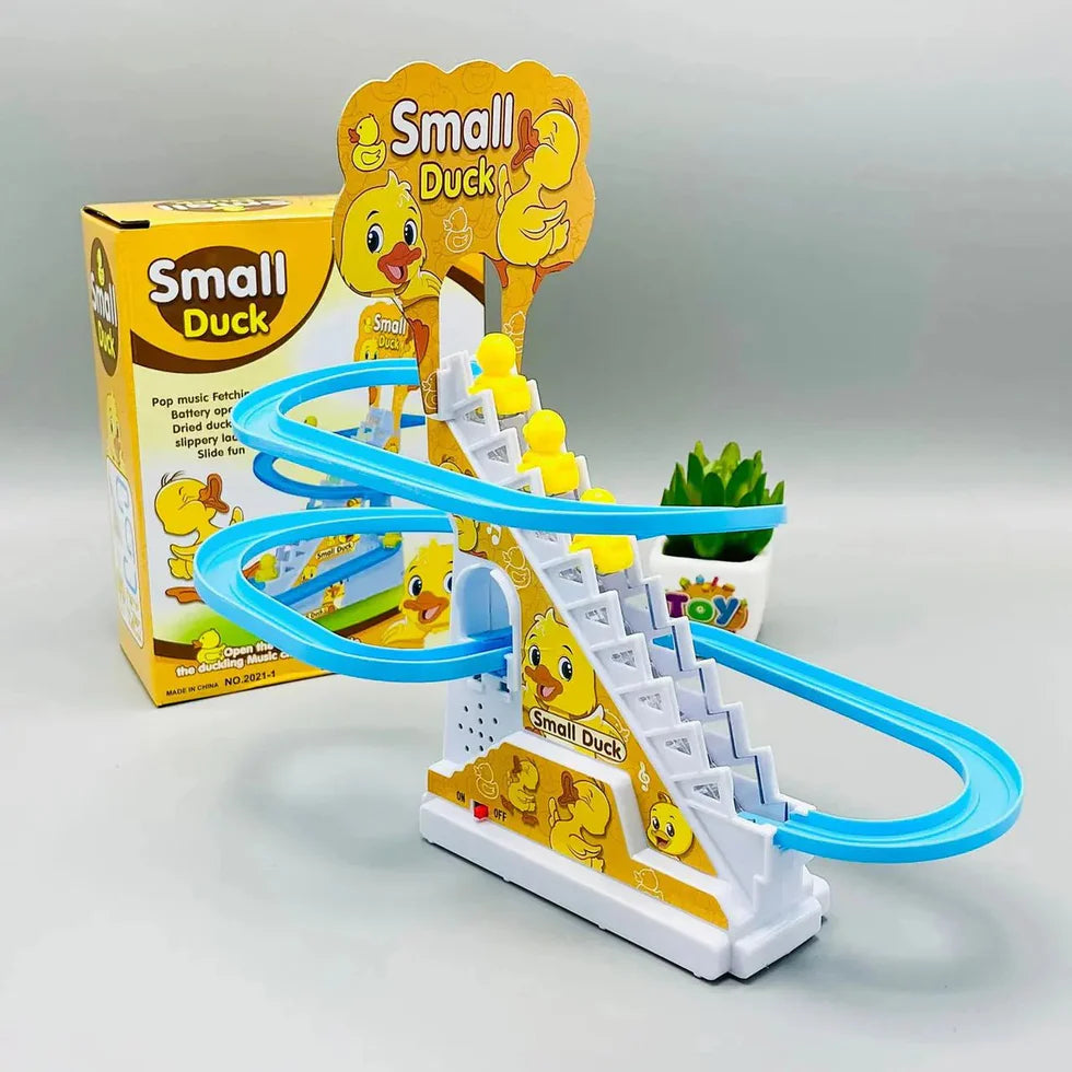 Kids DIY LED Slide Track Racing Toy – Build & Play Educational Set