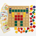 Kids Geometric Mosaic Puzzle Set – Shape & Color Educational To